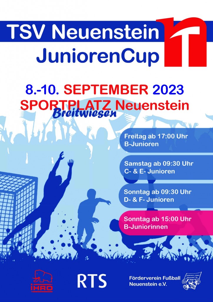 Plakat JuniorenCup 2023